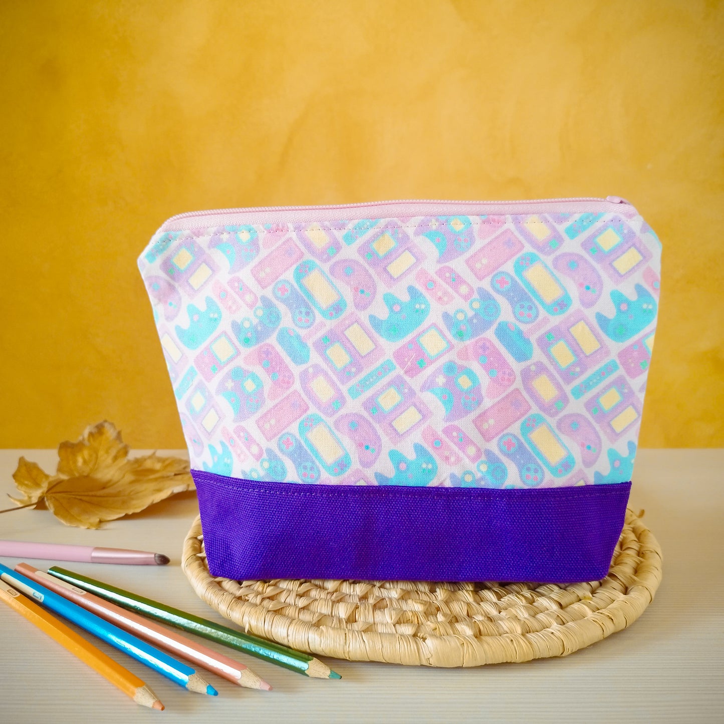 Astuccio grande pad videogiochi - fronte