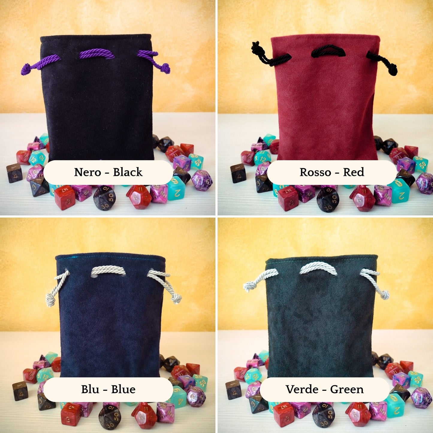 Colori sfondo sacchetti