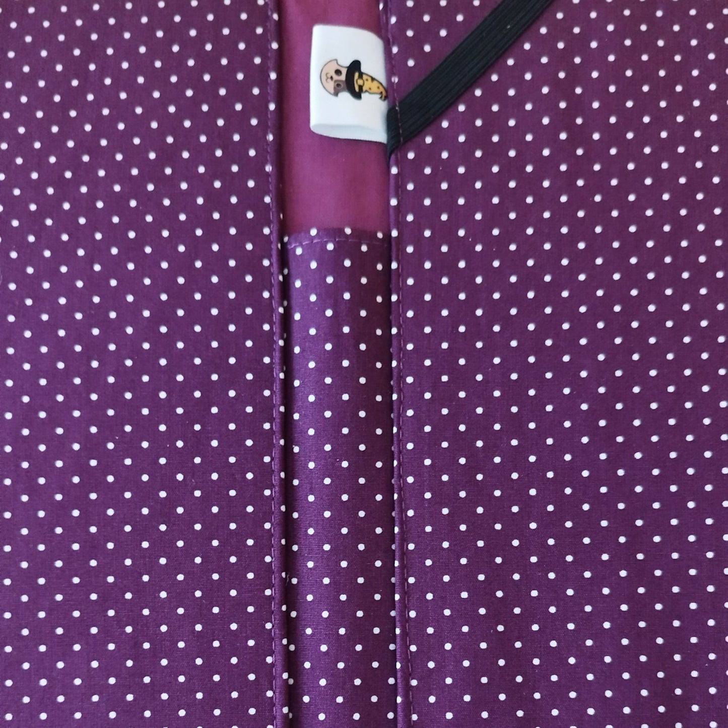 Cover rigida per tablet "Panda lillà"