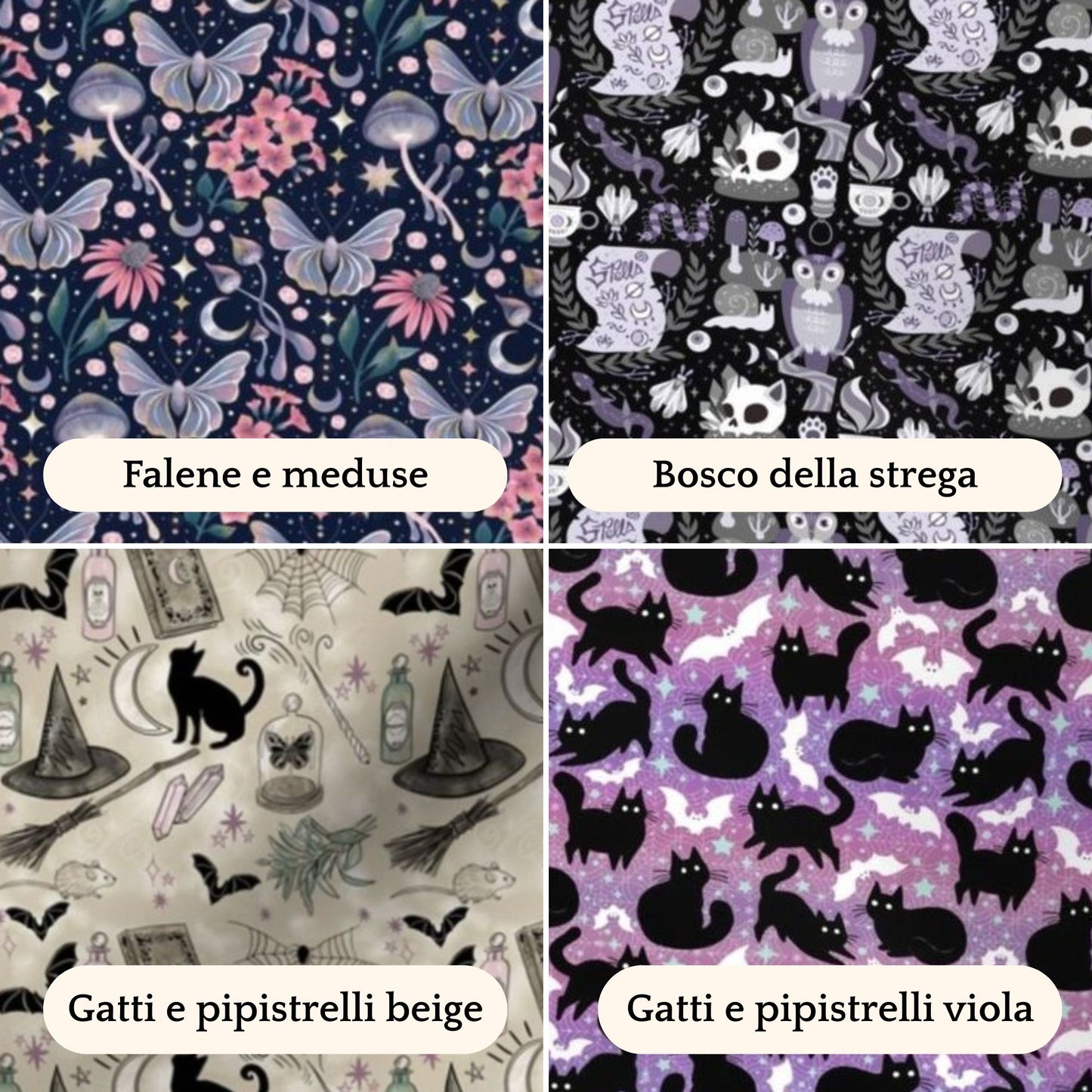 Segnalibro a tema streghe