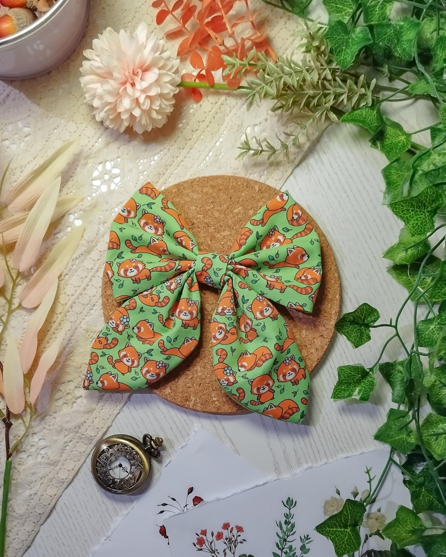 Fiocco per capelli a tema animaletti