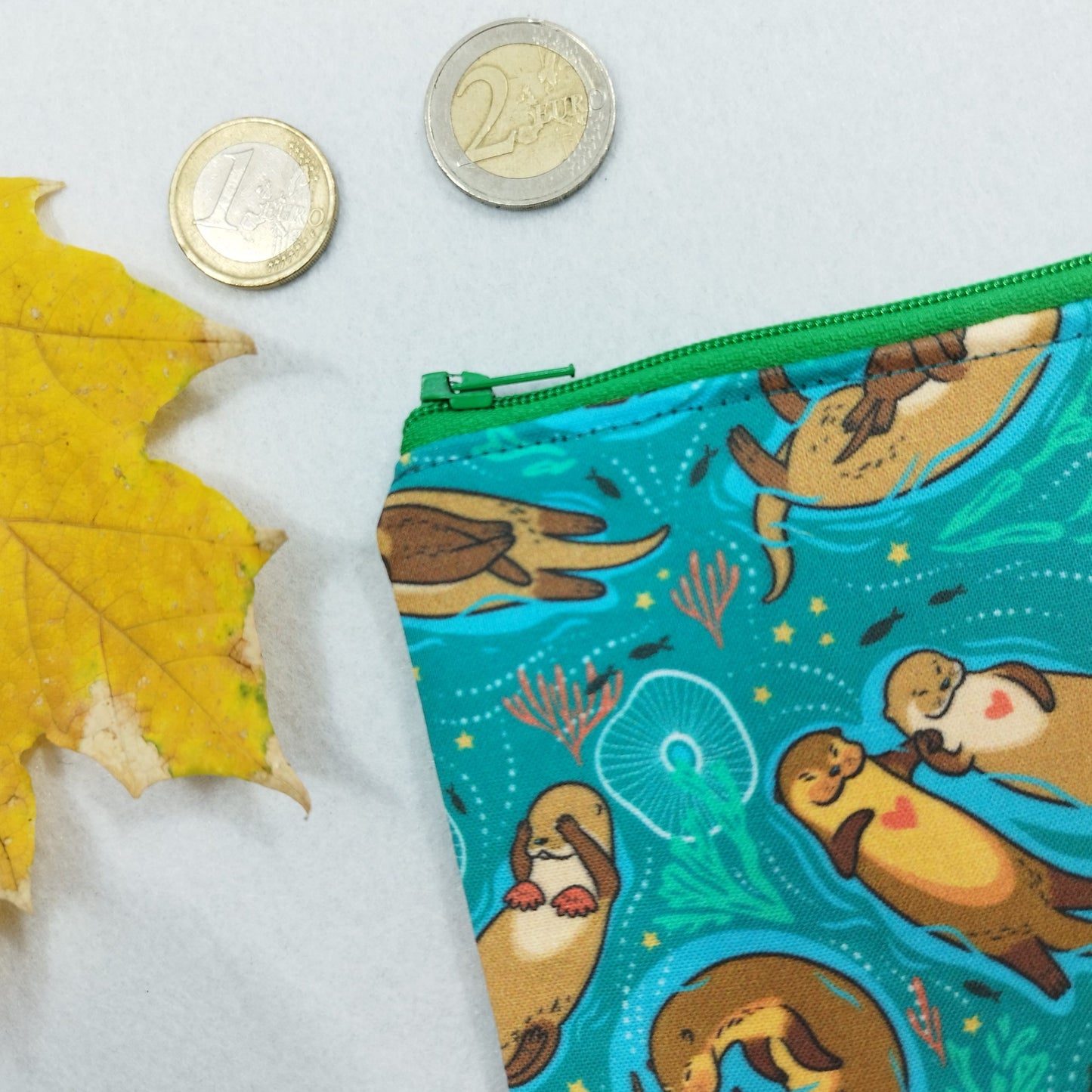 Portamonete "Lontre innamorate"