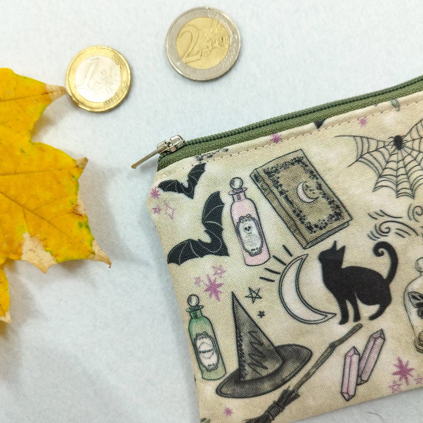 Portamonete "Gatti e pipistrelli"
