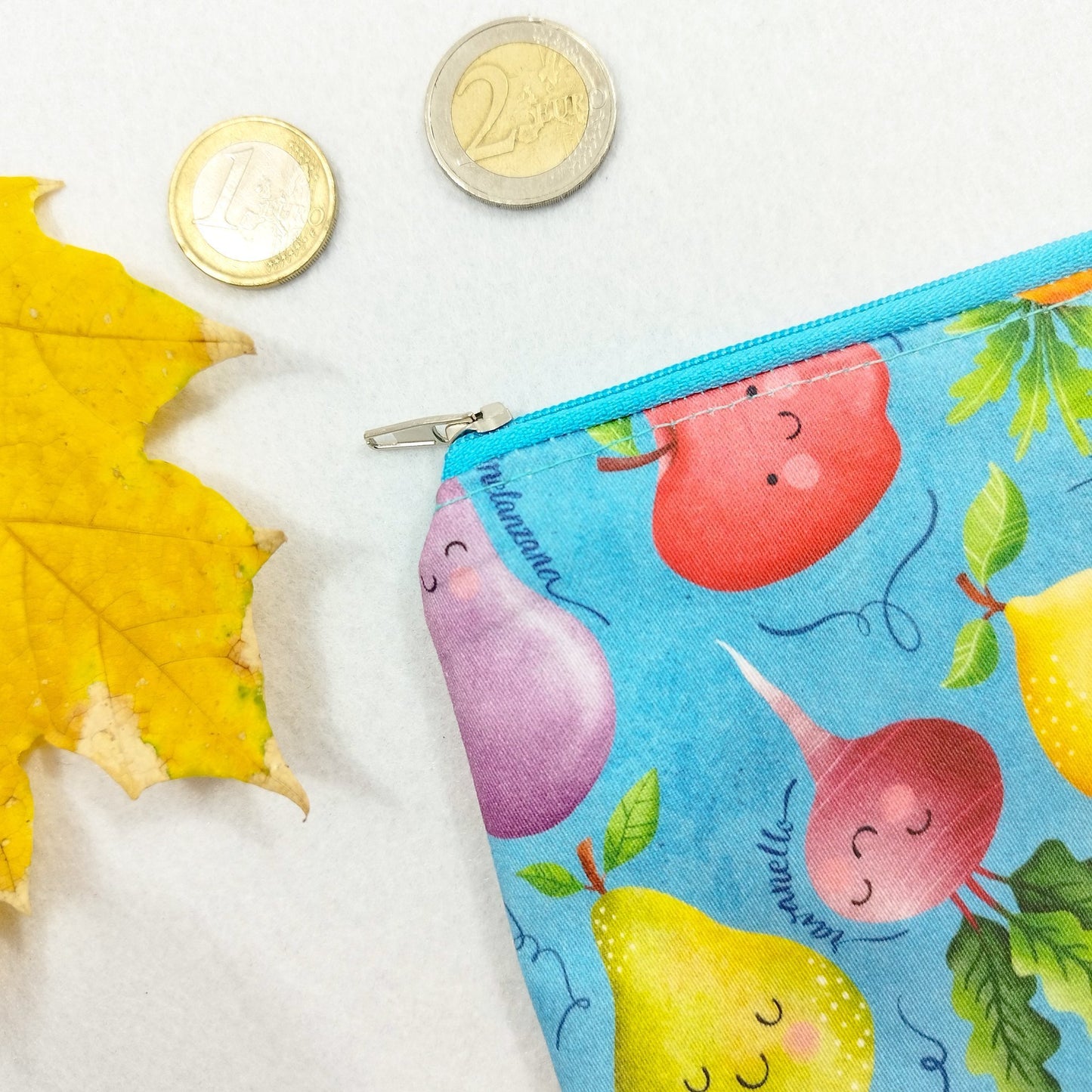 Portamonete "Verdure colorate"