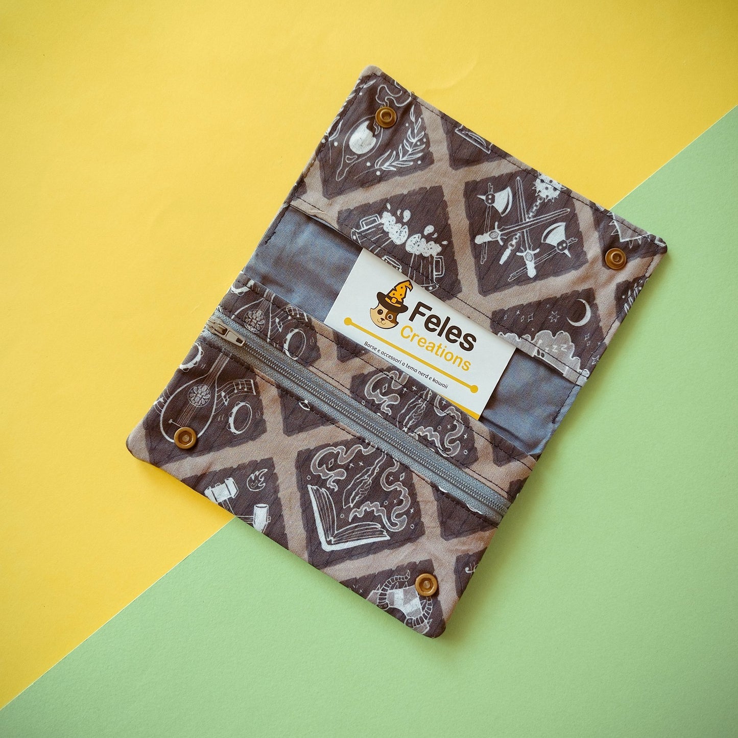 Porta documenti "GDR Villaggio fantasy"