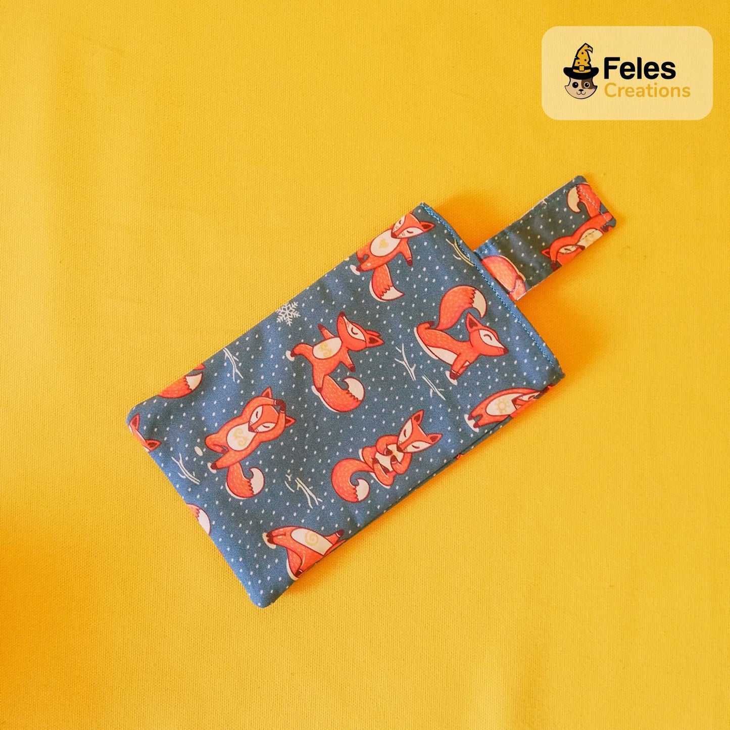 Portacellulare "Volpi che fanno yoga"