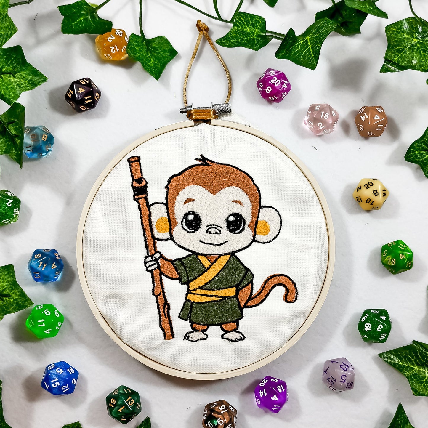Decoro da parete classe rpg "Monk Scimmia"
