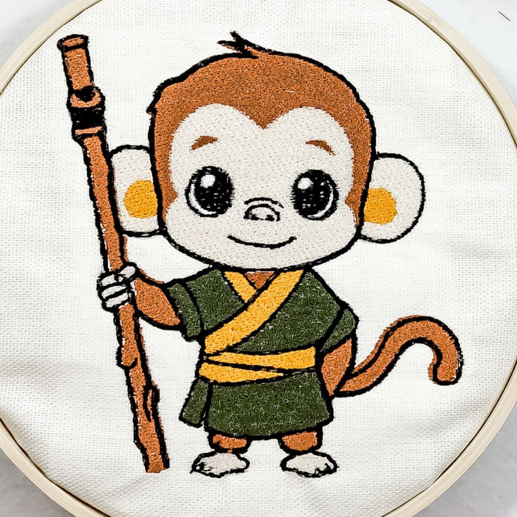 Decoro da parete classe rpg "Monk Scimmia"