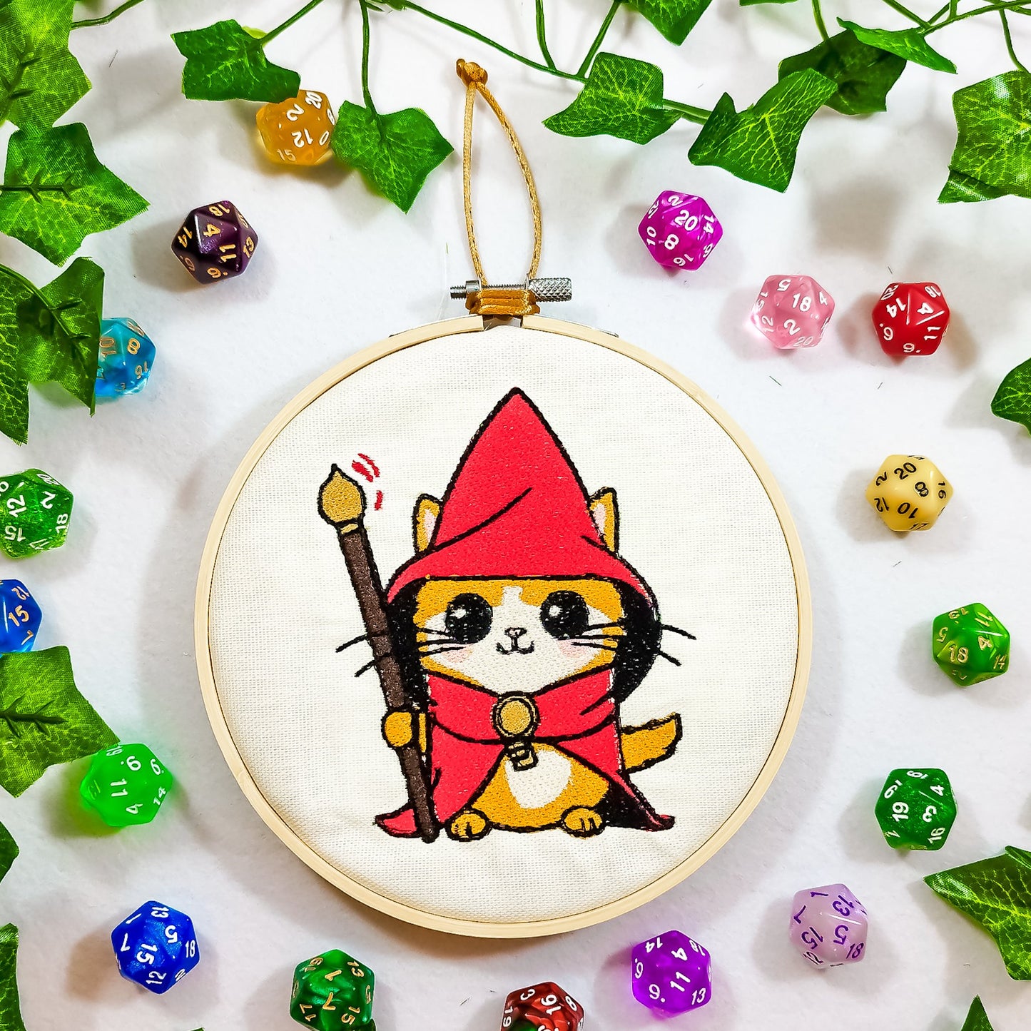 Decoro da parete classe rpg "Sorcerer Gatto"