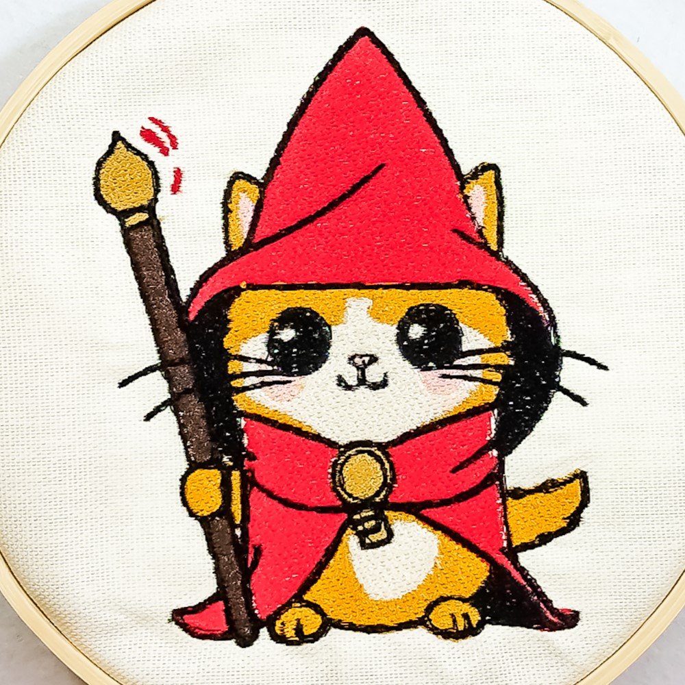Decoro da parete classe rpg "Sorcerer Gatto"