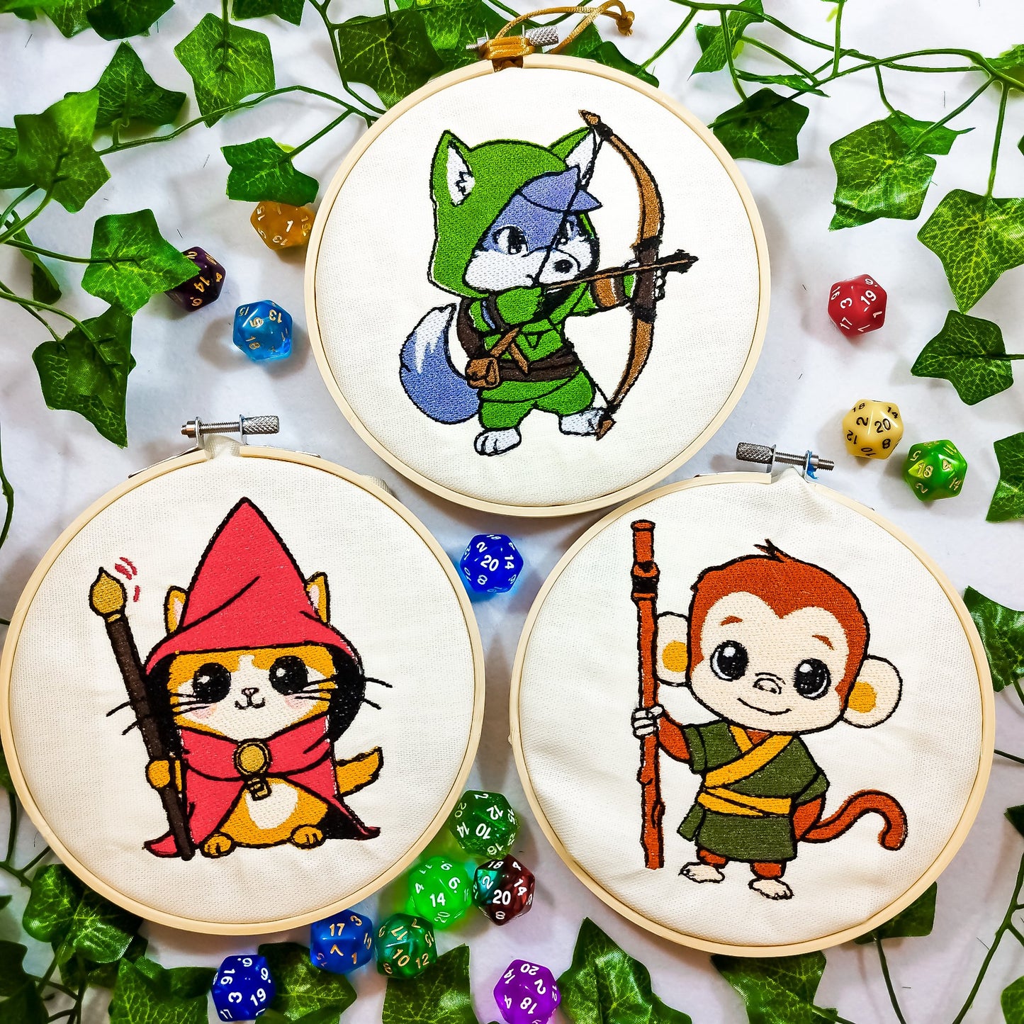 Decoro da parete classe rpg "Monk Scimmia"