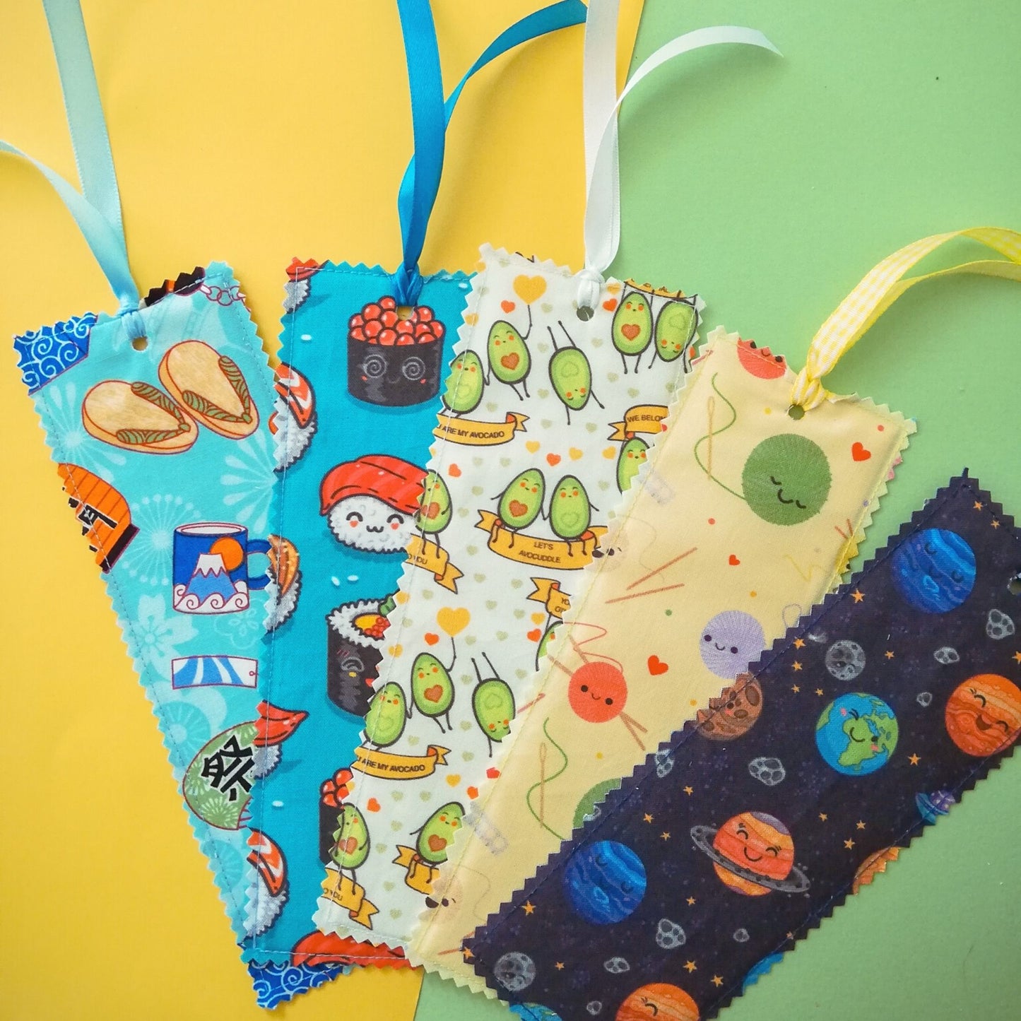 Segnalibro a tema cibo kawaii
