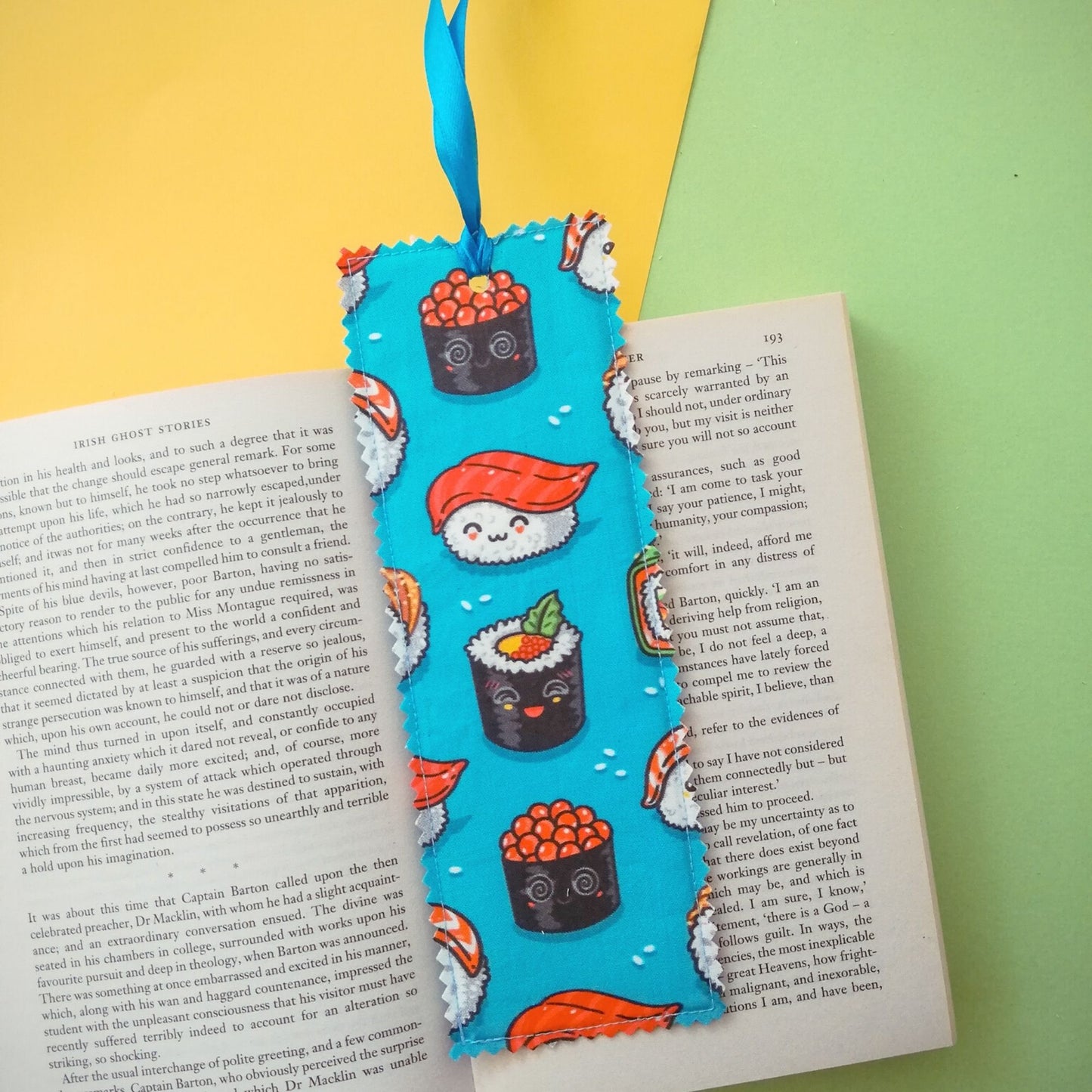 Segnalibro a tema cibo kawaii