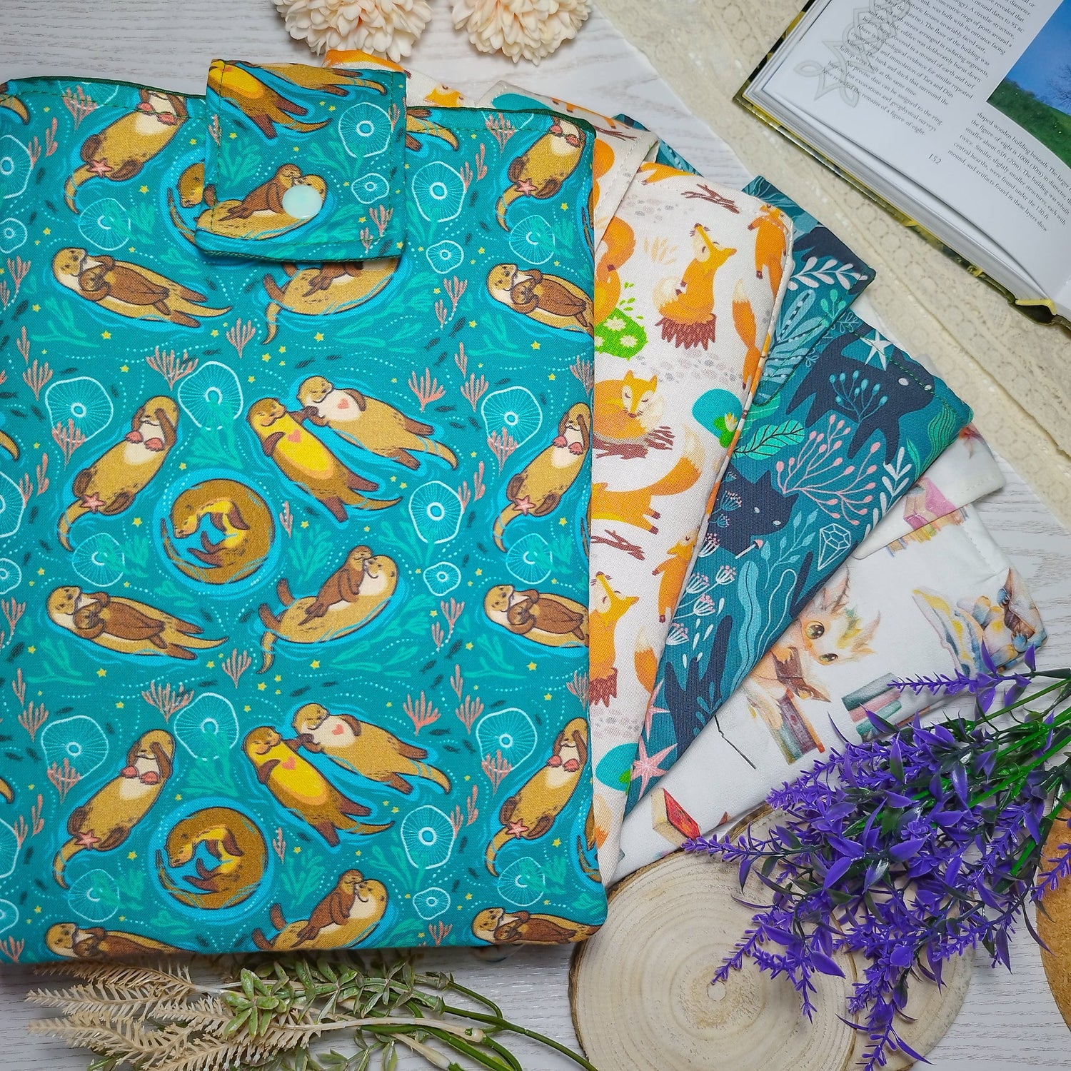 Book sleeve stampate