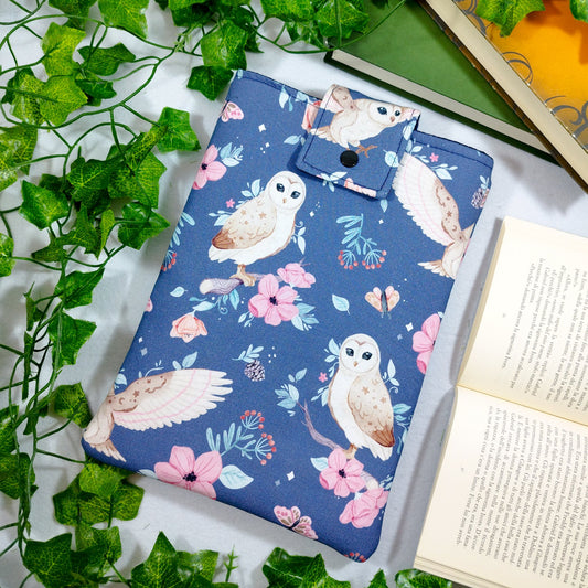 Book sleeve "Gufi nella notte" | Custodia per libri e cover Kindle