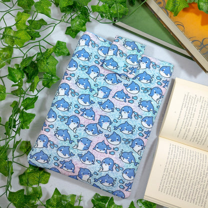 Book sleeve "Orche nel mare" | Custodia per libri e cover Kindle