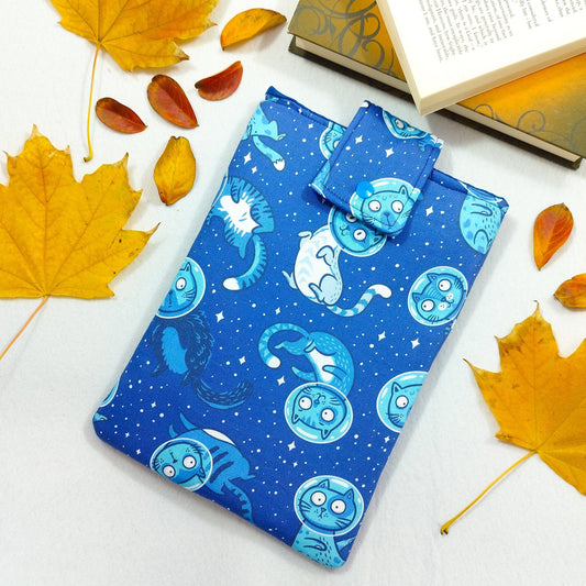 Book sleeve "Gatti astronauti" | Custodia per libri e cover Kindle