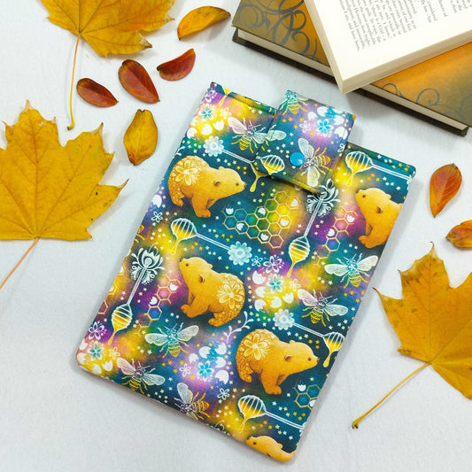 Book sleeve "Orsi e api" | Custodia per libri e cover Kindle