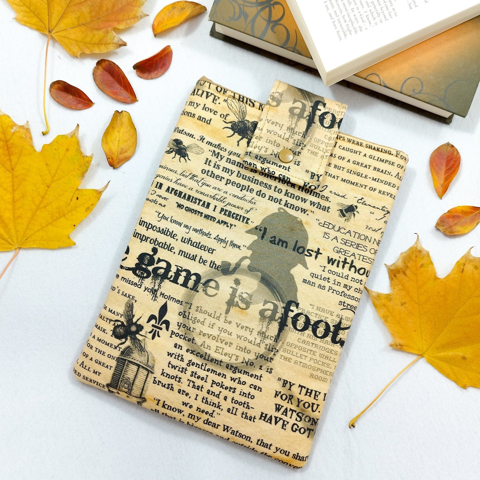 Book sleeve "Sherlock Holmes" | Custodia per libri e cover Kindle