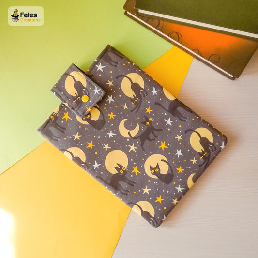 Book sleeve "Gatti e lune" | Custodia per libri e cover Kindle