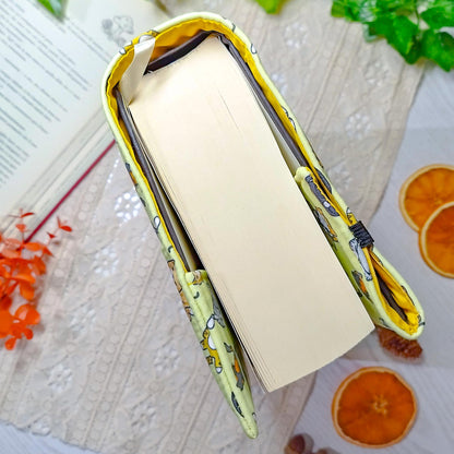 Book cover "Gatti nelle scatole" | Custodia per libri regolabile