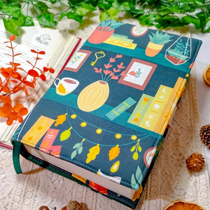 Book cover "Libri e candele" | Custodia per libri regolabile