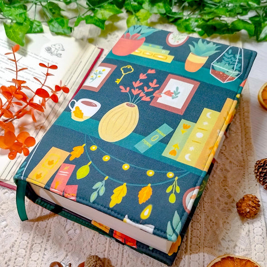 Book cover "Libri e candele" | Custodia per libri regolabile