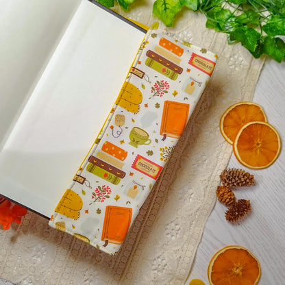 Book cover "Libri in autunno" | Custodia per libri regolabile