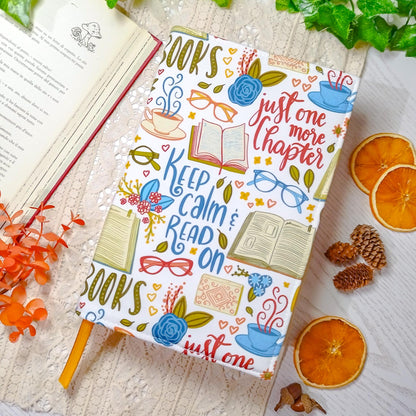 Book cover "Libri romantici" | Custodia per libri regolabile