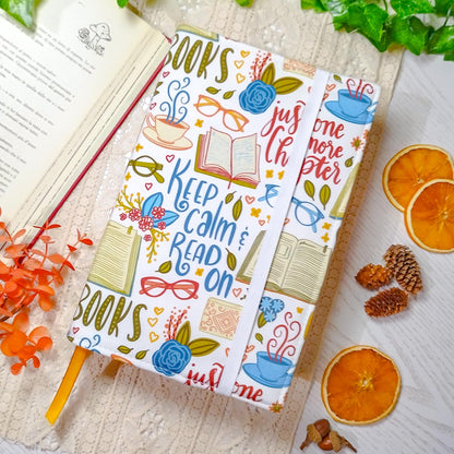 Book cover "Libri romantici" | Custodia per libri regolabile