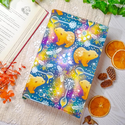 Book cover "Orsi e api" | Custodia per libri regolabile