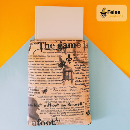 Book sleeve "Sherlock Holmes" | Custodia per libri e cover Kindle