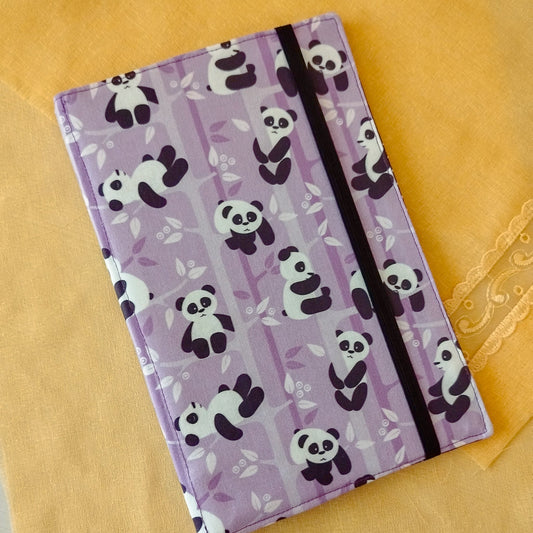 Cover rigida per tablet "Panda lillà"
