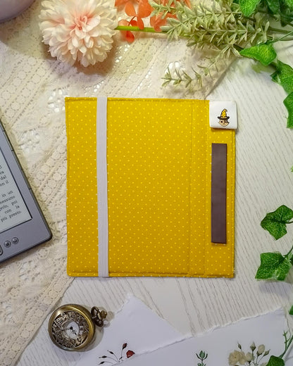 Cover kindle e kobo rigida rimovibile fantasy - interno giallo