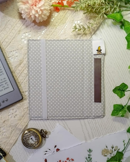Cover kindle e kobo rigida rimovibile fantasy - interno grigio