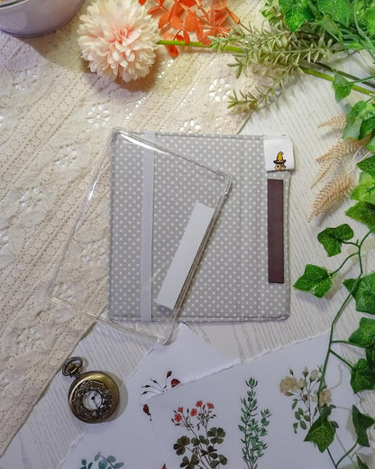 Cover kindle e kobo rigida rimovibile fantasy - interno grigio custodia