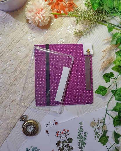 Cover kindle e kobo rigida rimovibile fantasy - interno viola custodia