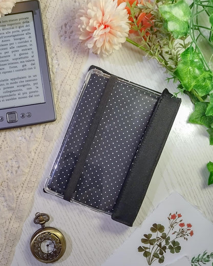 Cover kindle e kobo rigida rimovibile fantasy - retro nero