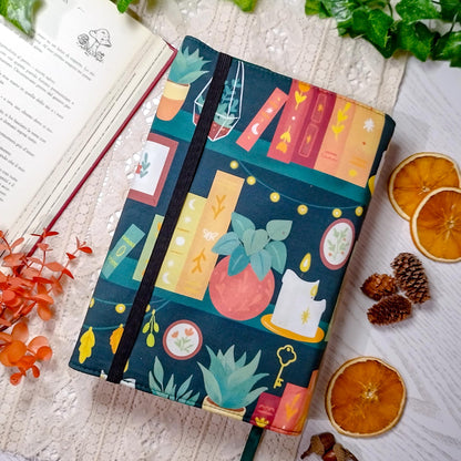 Book cover "Libri e candele" | Custodia per libri regolabile
