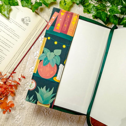 Book cover "Libri e candele" | Custodia per libri regolabile