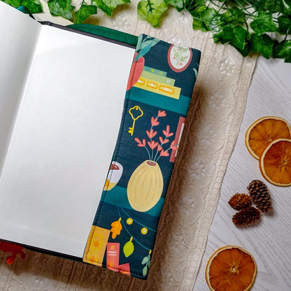 Book cover "Libri e candele" | Custodia per libri regolabile