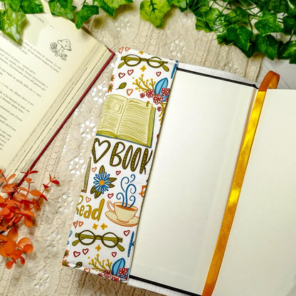 Book cover "Libri romantici" | Custodia per libri regolabile