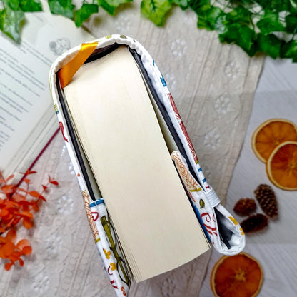 Book cover "Libri romantici" | Custodia per libri regolabile