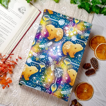 Book cover "Orsi e api" | Custodia per libri regolabile
