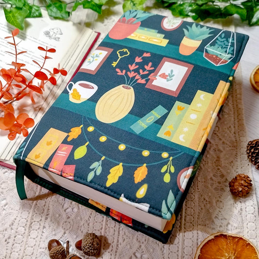 Book cover "Libri e candele" | Custodia per libri regolabile