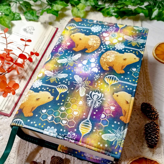 Book cover "Orsi e api" | Custodia per libri regolabile