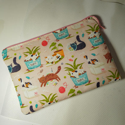 Personalizzato: Cover per Pc "Gatti e piante"