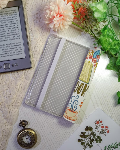 Cover rigida rimovibile per ebook reader Kindle e Kobo "Libri romantici"