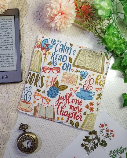 Cover rigida rimovibile per ebook reader Kindle e Kobo "Libri romantici"