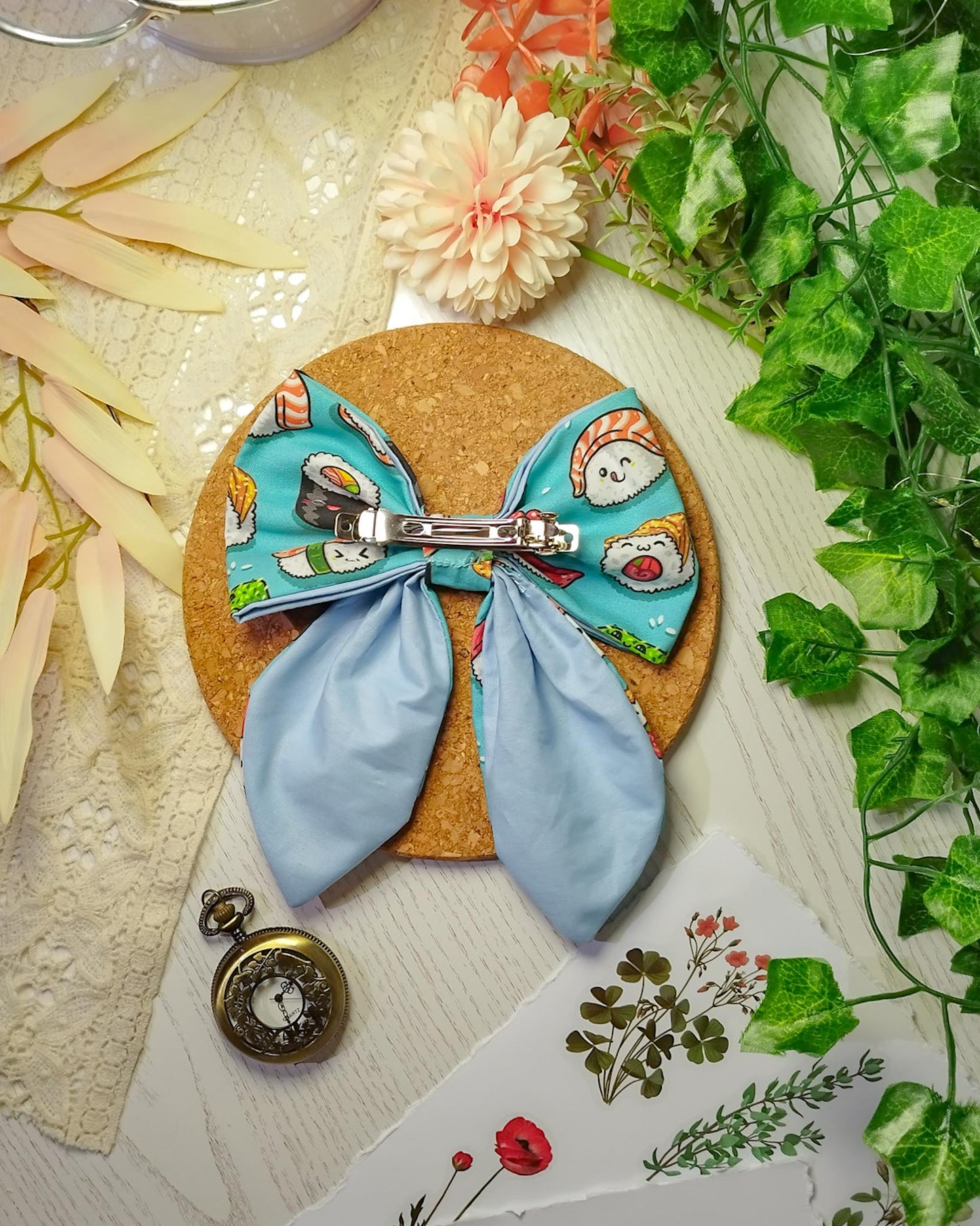 Fiocco per capelli a tema cibo kawaii